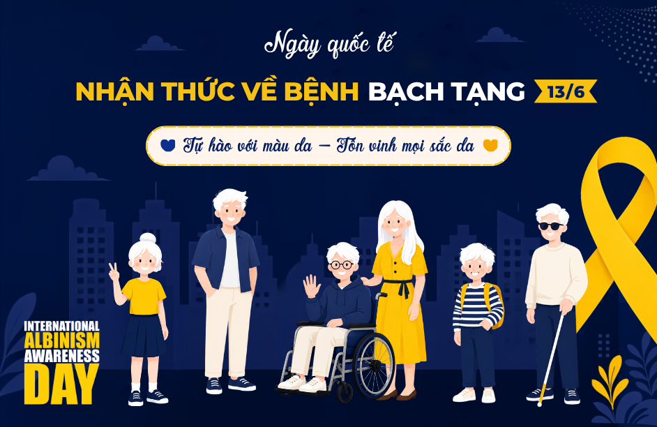 Ngày quốc tế nhận thức về bệnh bạch tạng 2026: 